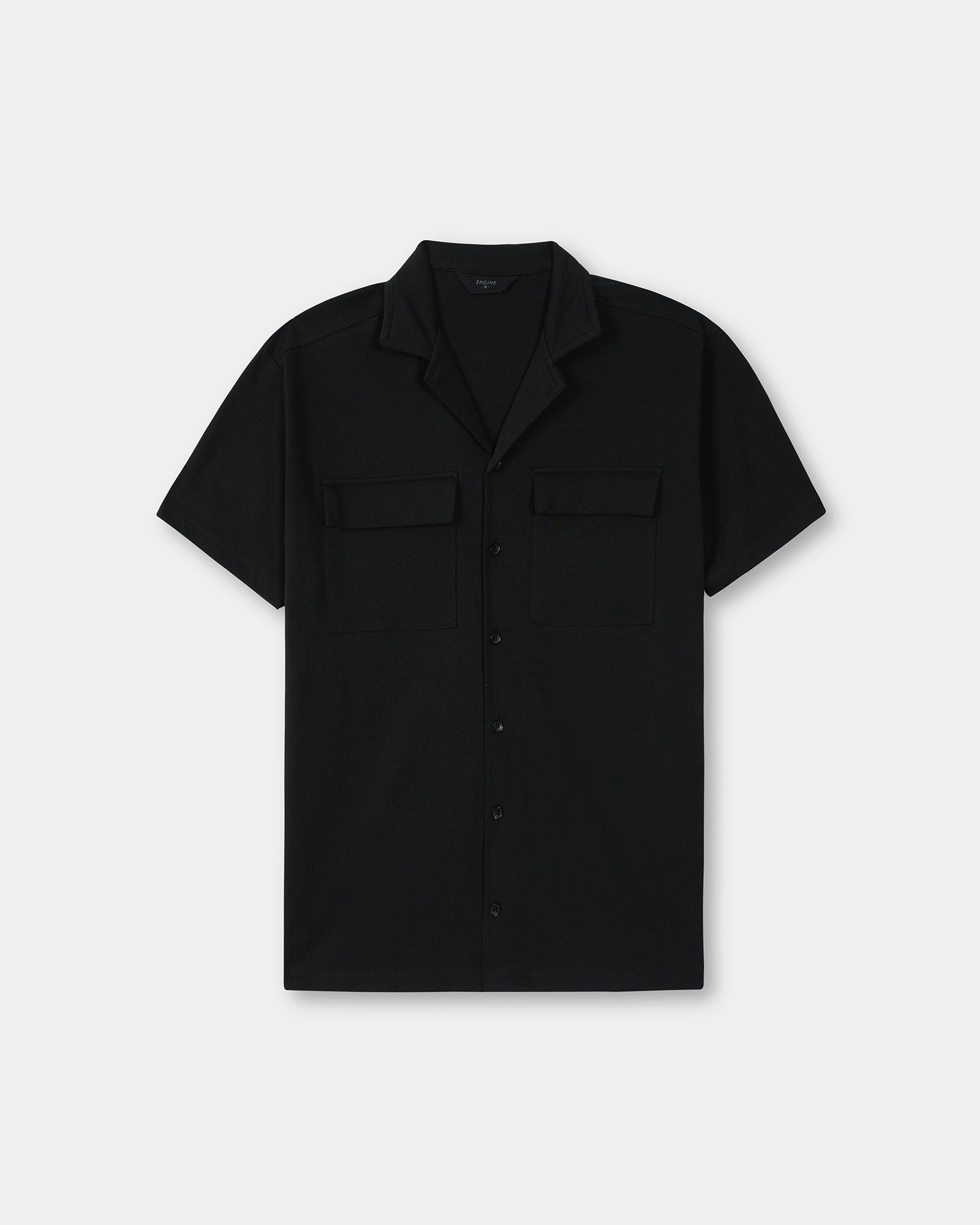 engine Men Button Down MT5114-00L-BLK