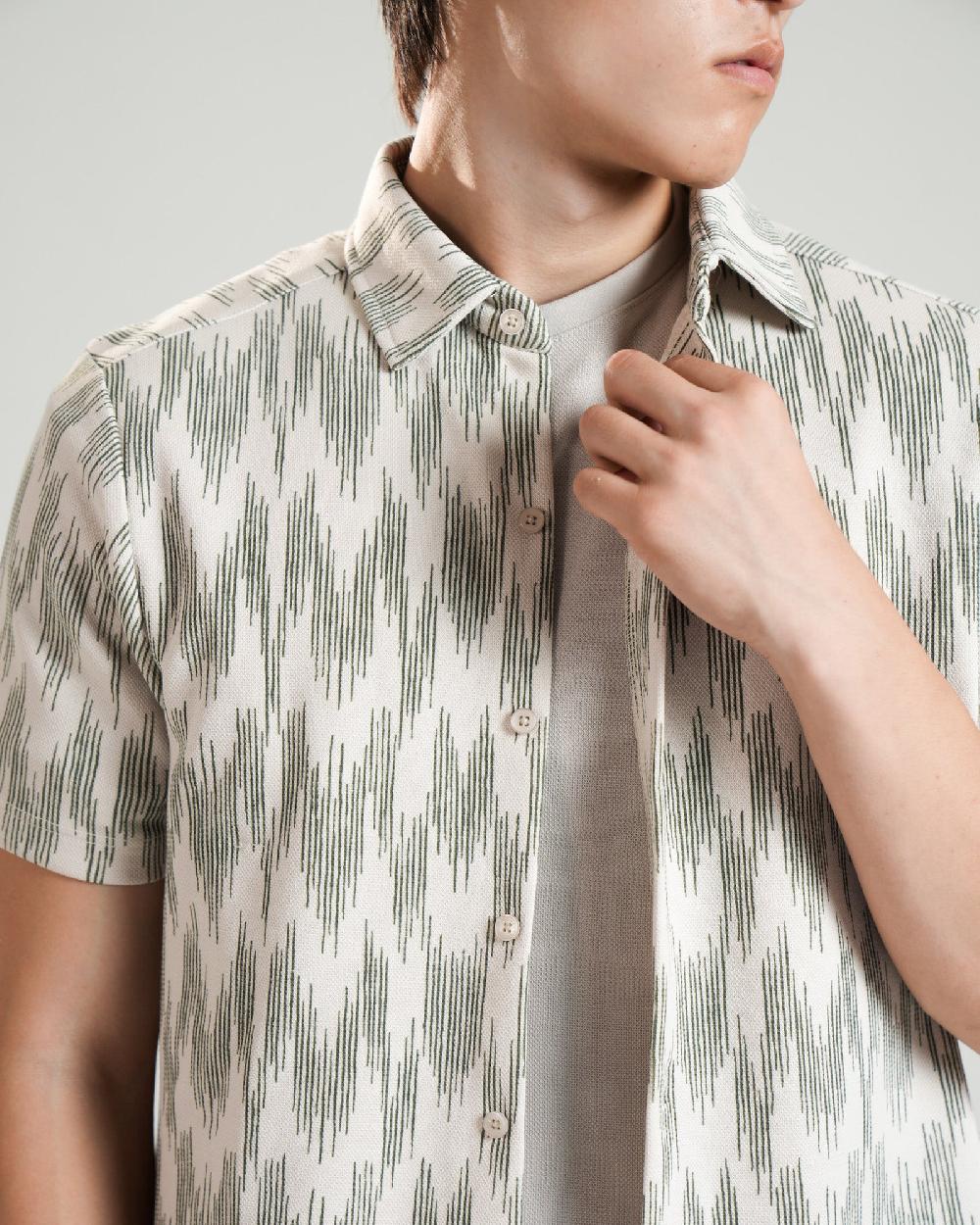 Engine Men Button Down MT5132-00S-BGE