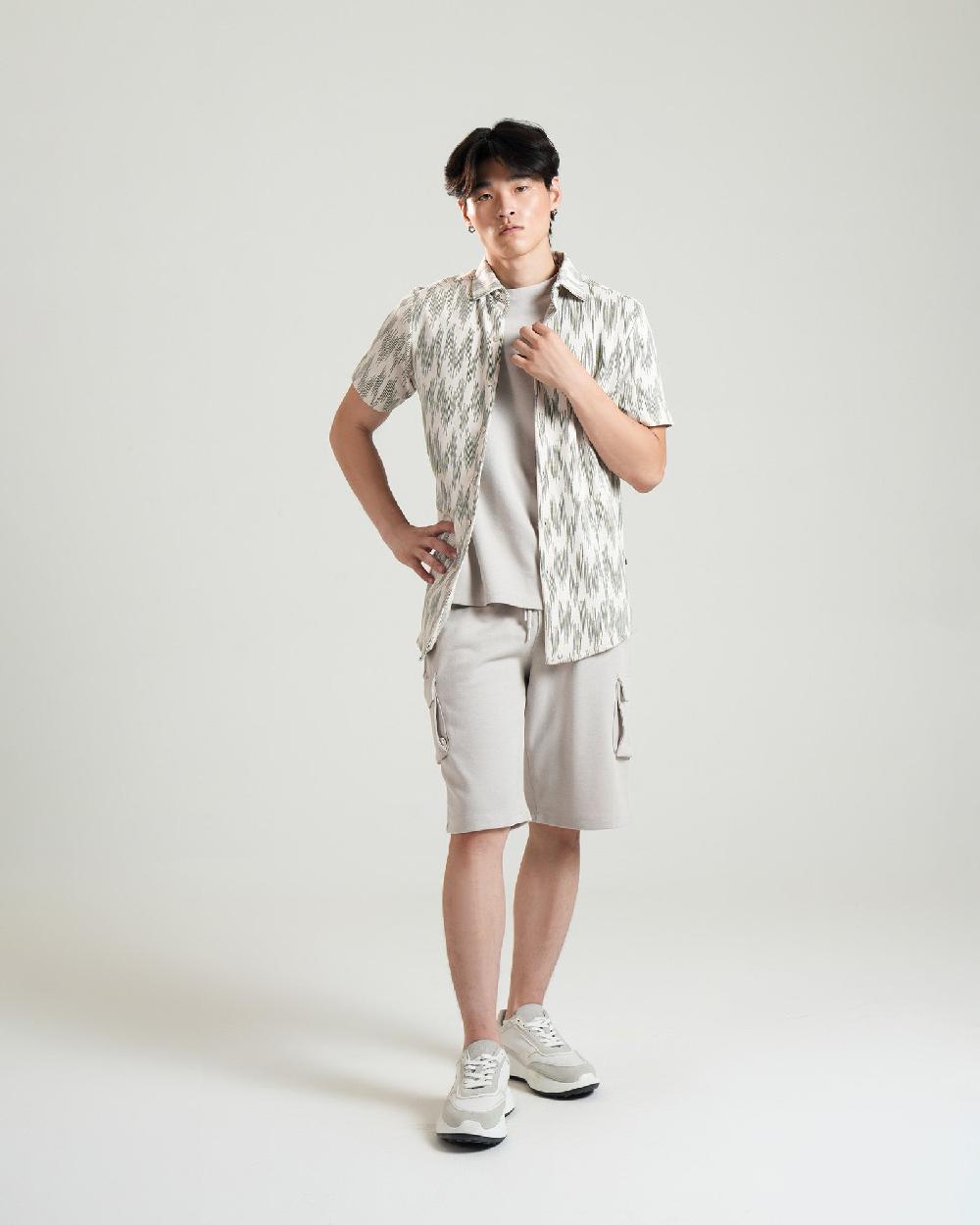 engine Men Button Down MT5132-00S-BGE