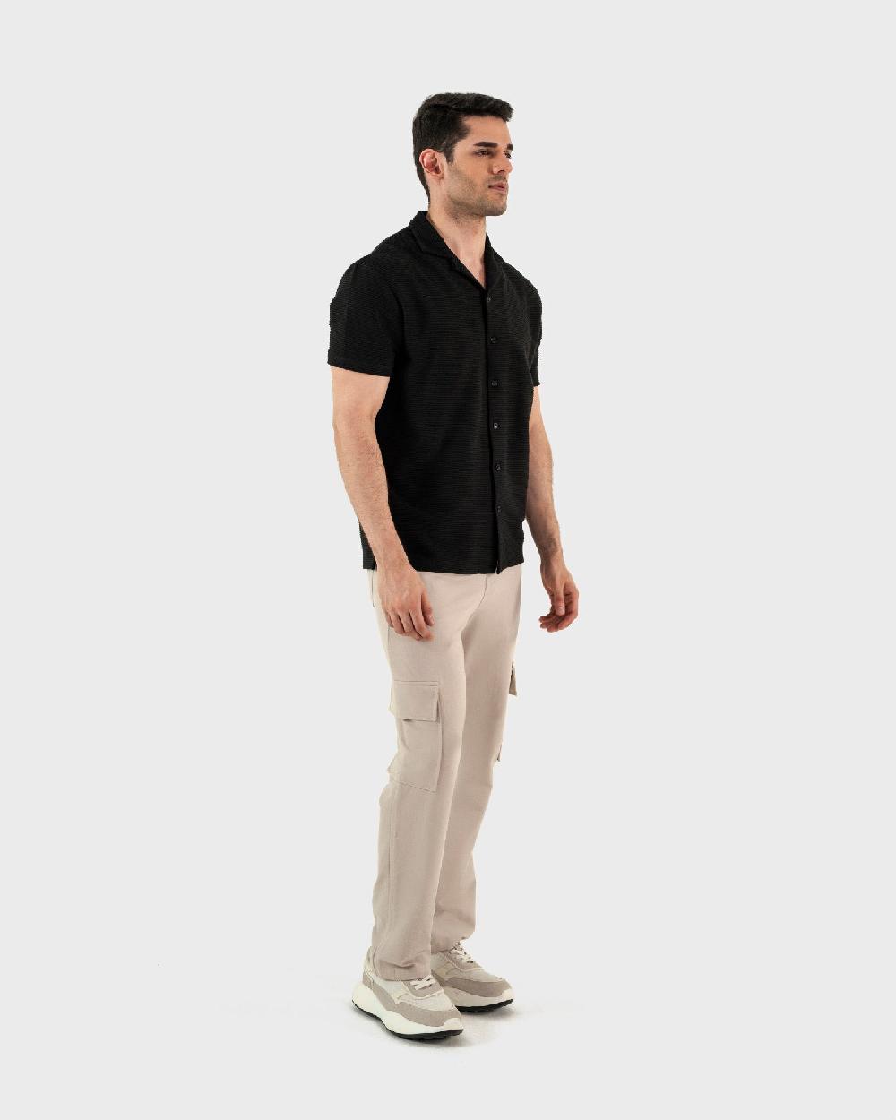 Engine Men Button Down MT5154-00S-BLK