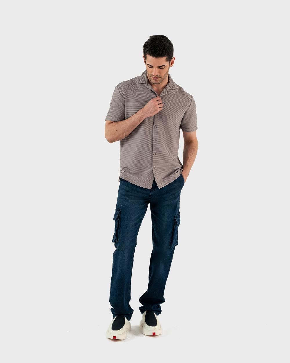 Engine Men Button Down MT5154-00S-GRY