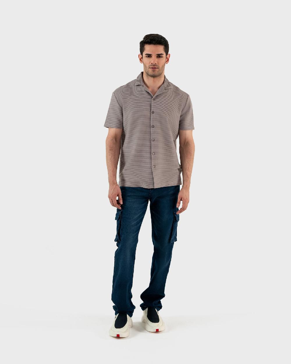 engine Men Button Down MT5154-00S-GRY