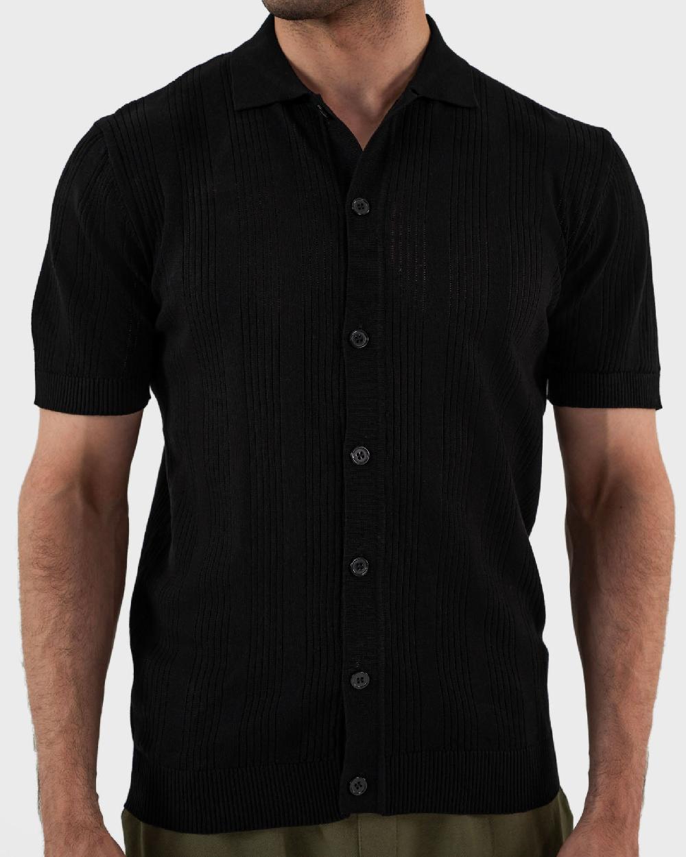 Engine Men Button Down MT5169-00L-BLK