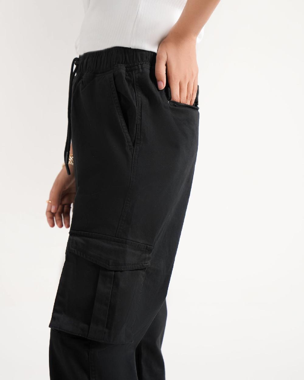 Engine Men Cargo Pant FP5024-030-BLK