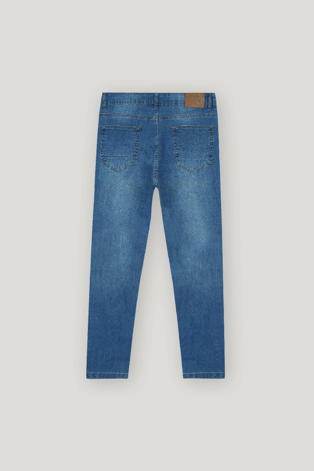 Engine Men Carrot Fit Denim FD5070-030-BLU
