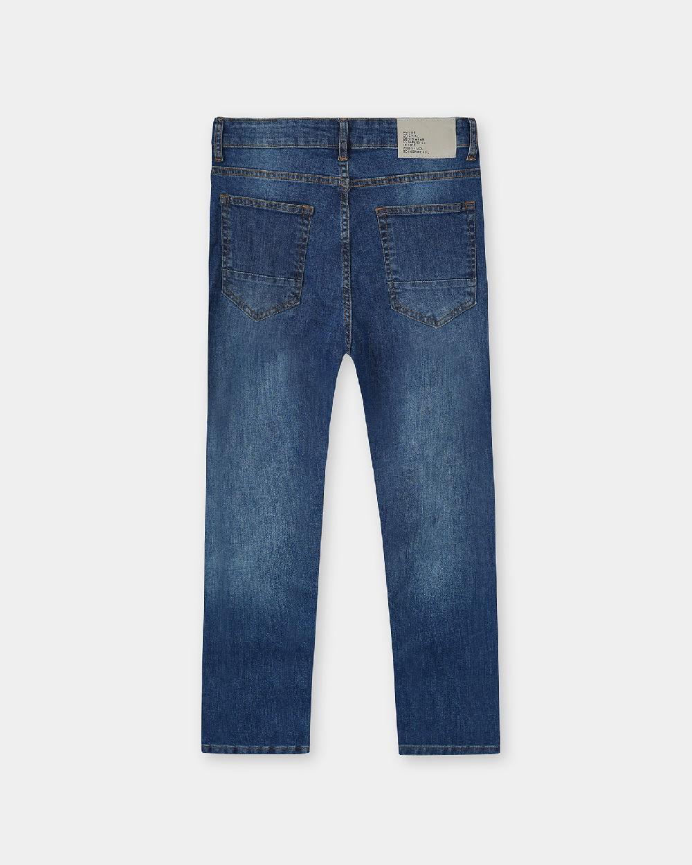 Engine Men Carrot Fit Denim FD5072-030-BLU