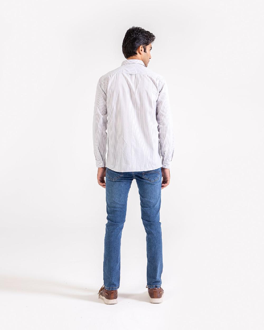 Engine Men Casual Shirt FC4077-00S-GRY