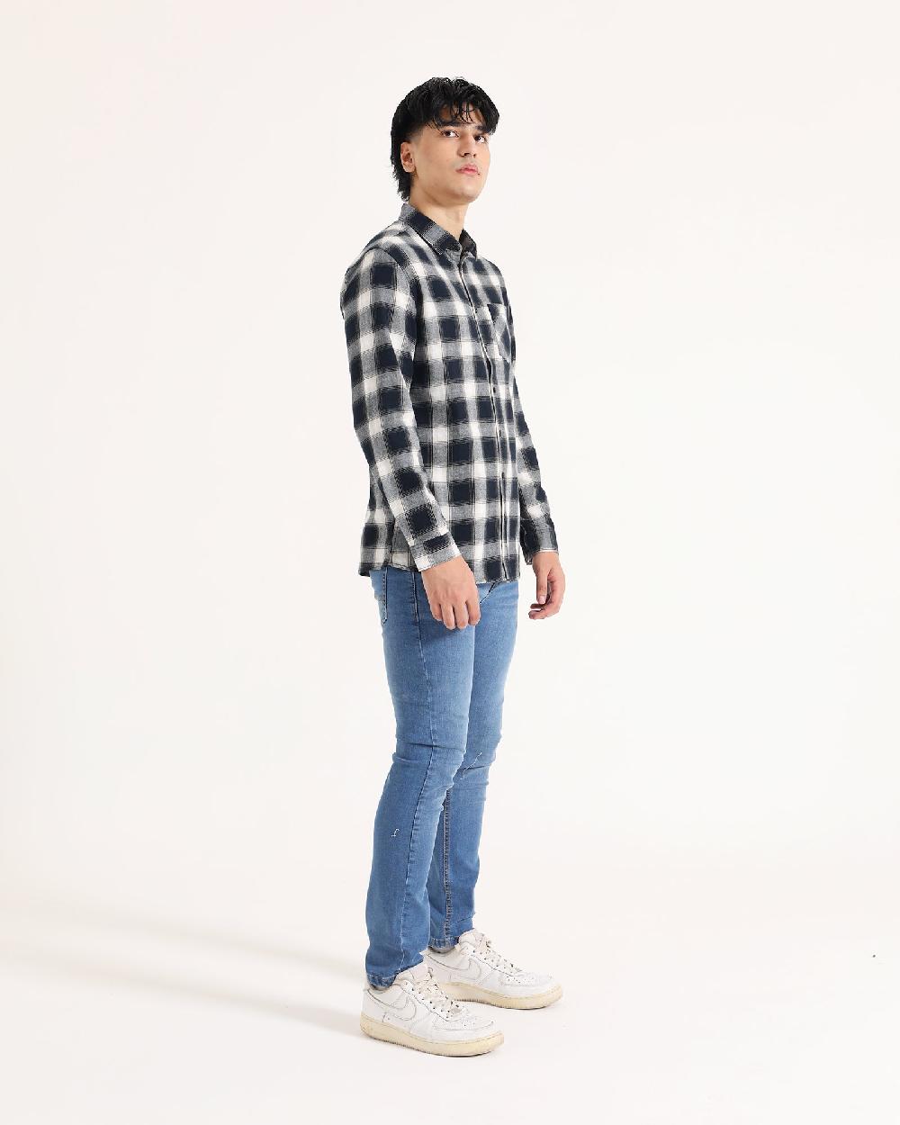 Engine Men Casual Shirt FC4098-00S-BLK