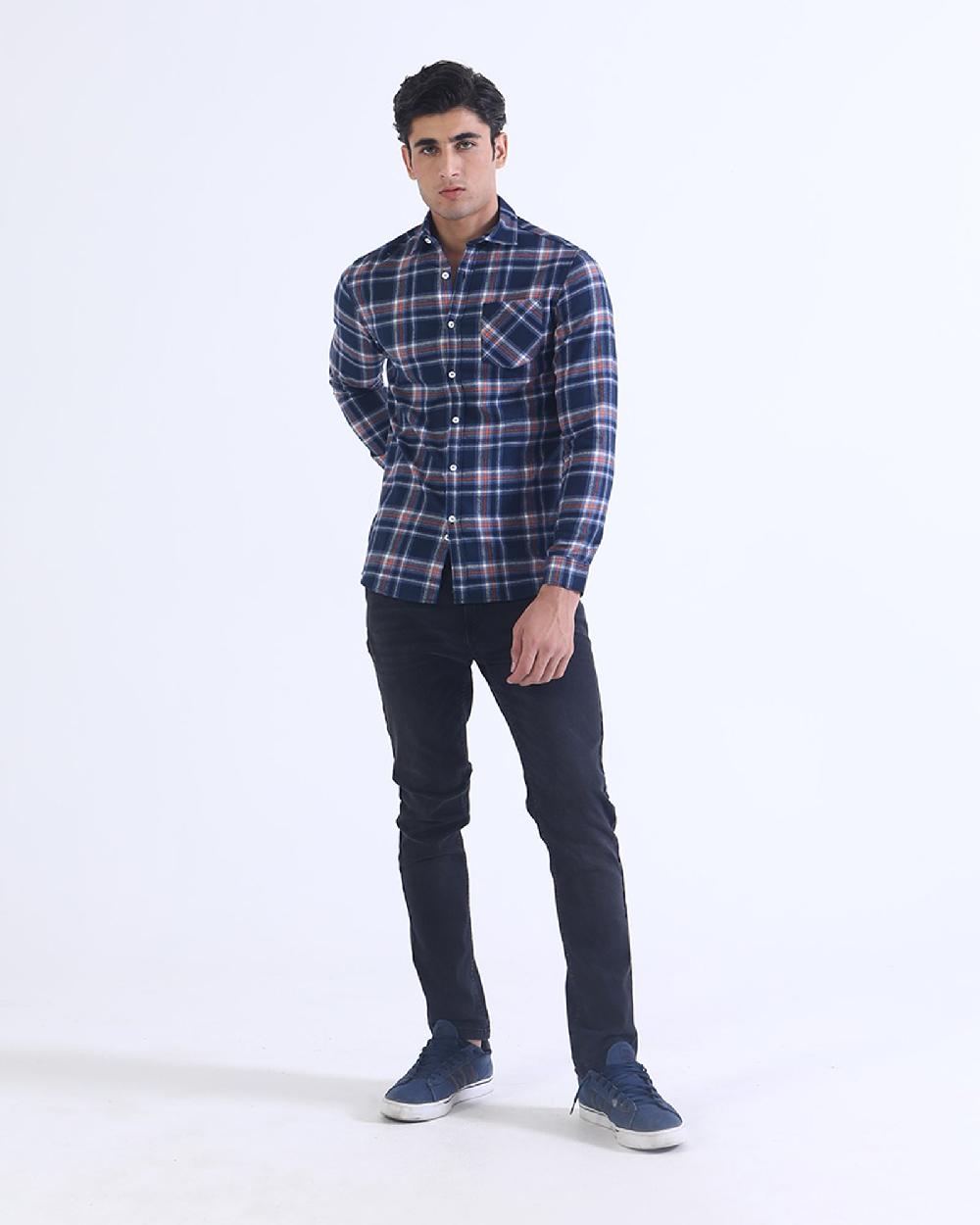 Engine Men Casual Shirt FC4106-00S-ORG