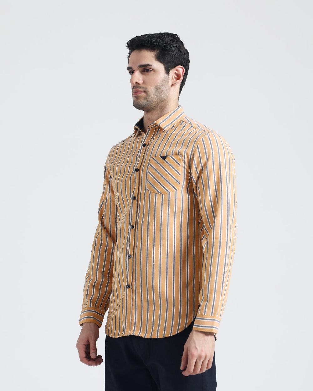 Engine Men Casual Shirt FC4117-00S-YEL
