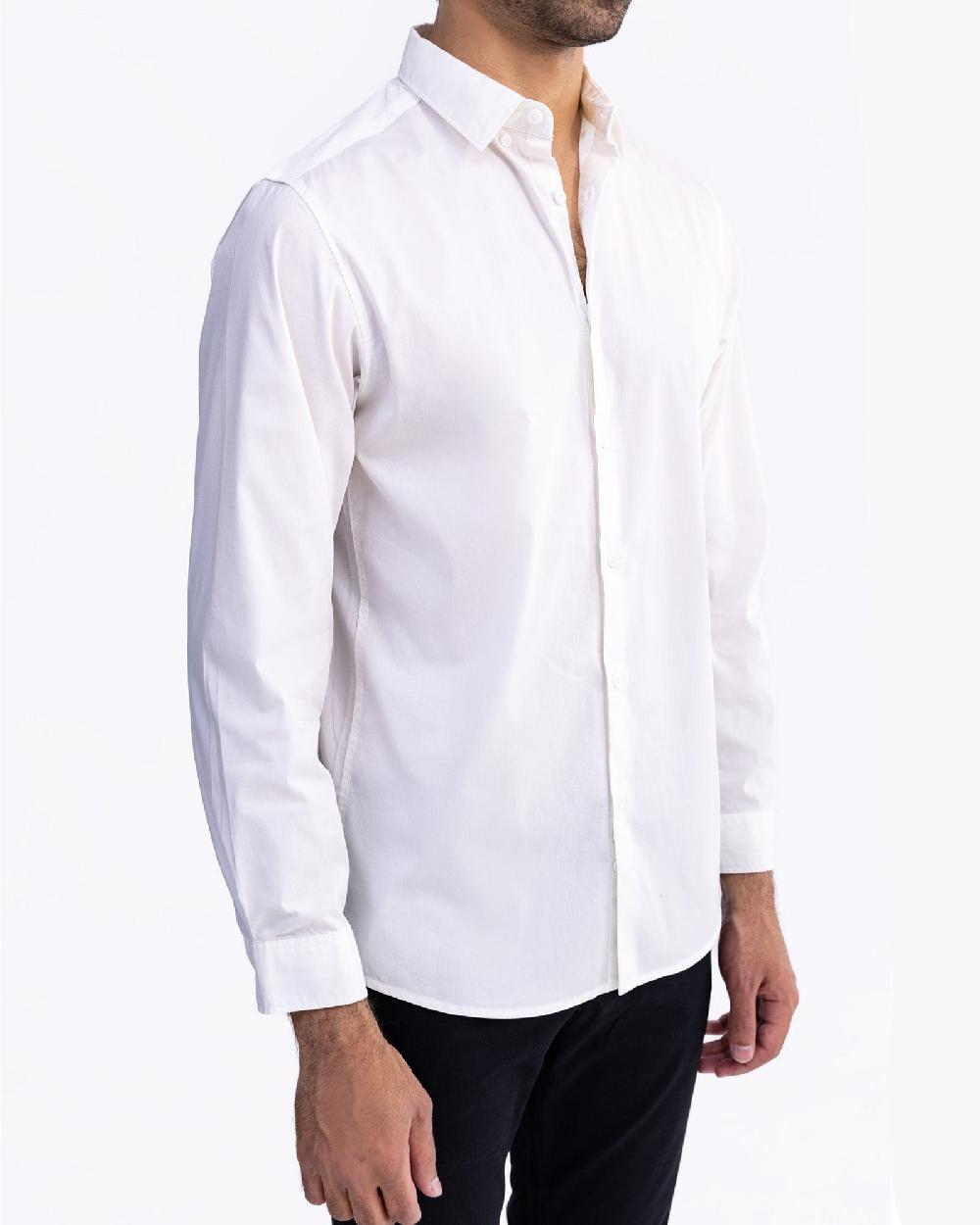 Engine Men Casual Shirt FC5003-00L-WHT