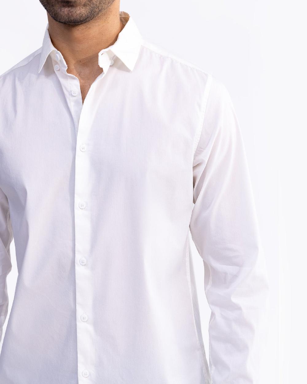 Engine Men Casual Shirt FC5003-00L-WHT