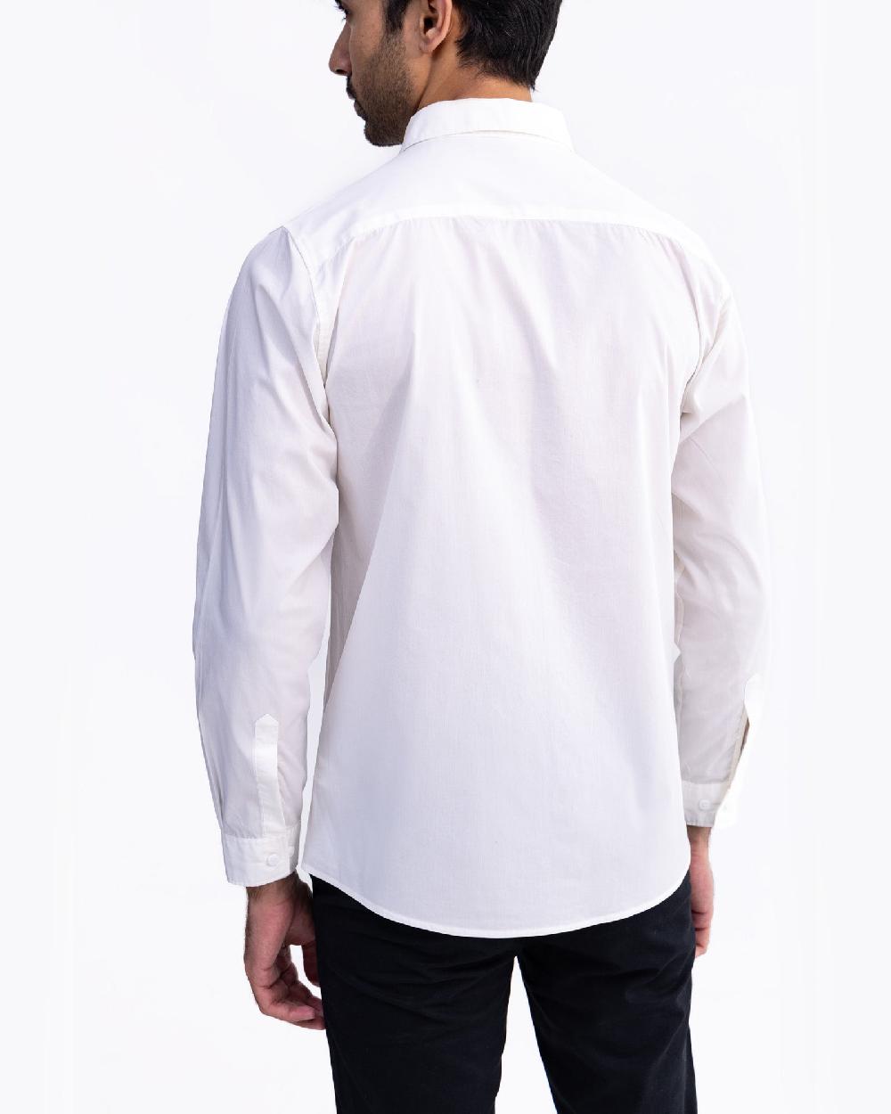 Engine Men Casual Shirt FC5003-00L-WHT