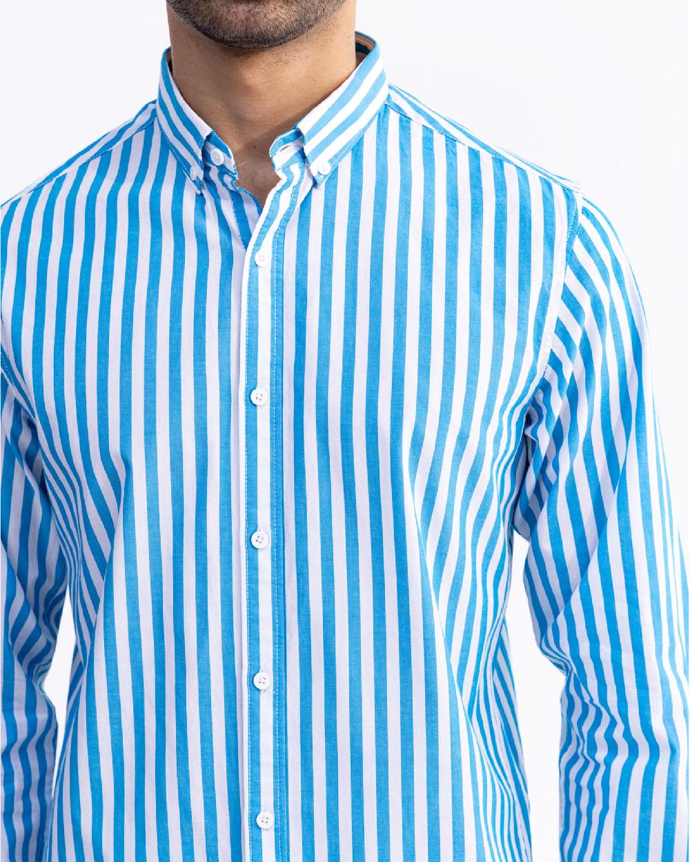 Engine Men Casual Shirt FC5006-00L-BLU