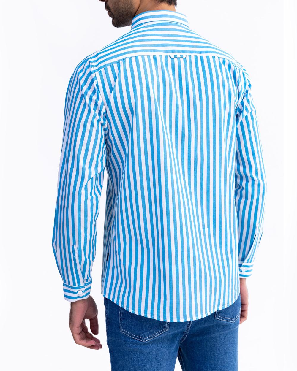 Engine Men Casual Shirt FC5006-00L-BLU