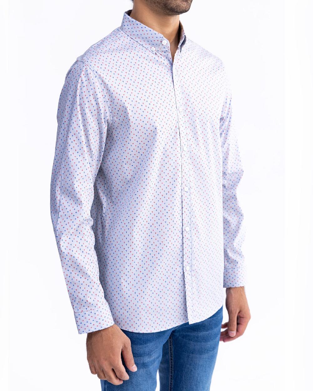 Engine Men Casual Shirt FC5009-00M-GRY