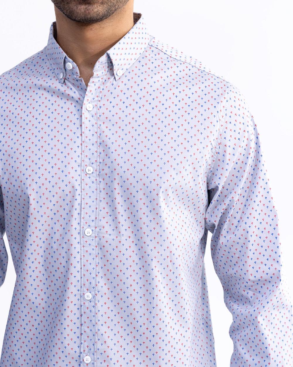 Engine Men Casual Shirt FC5009-00M-GRY