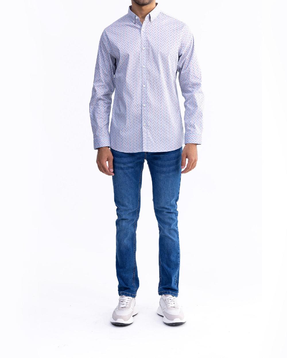 engine Men Casual Shirt FC5009-00M-GRY