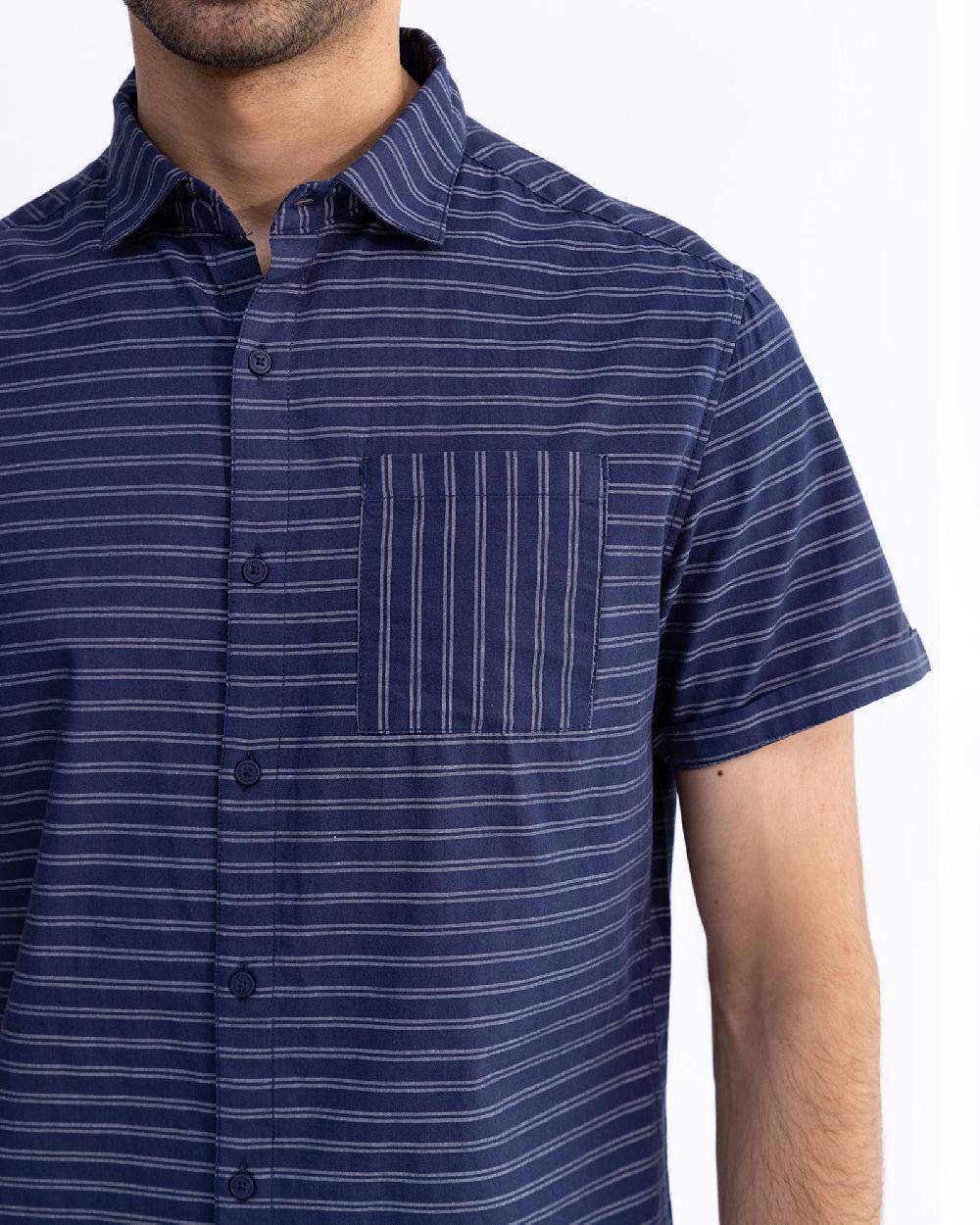 Engine Men Casual Shirt FC5010-00L-NVY