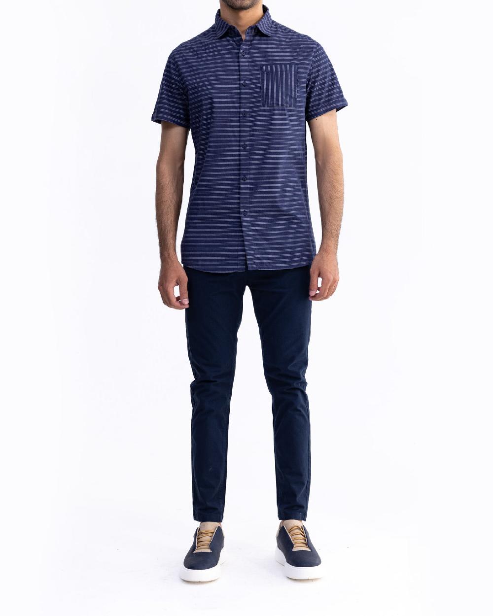 engine Men Casual Shirt FC5010-00L-NVY
