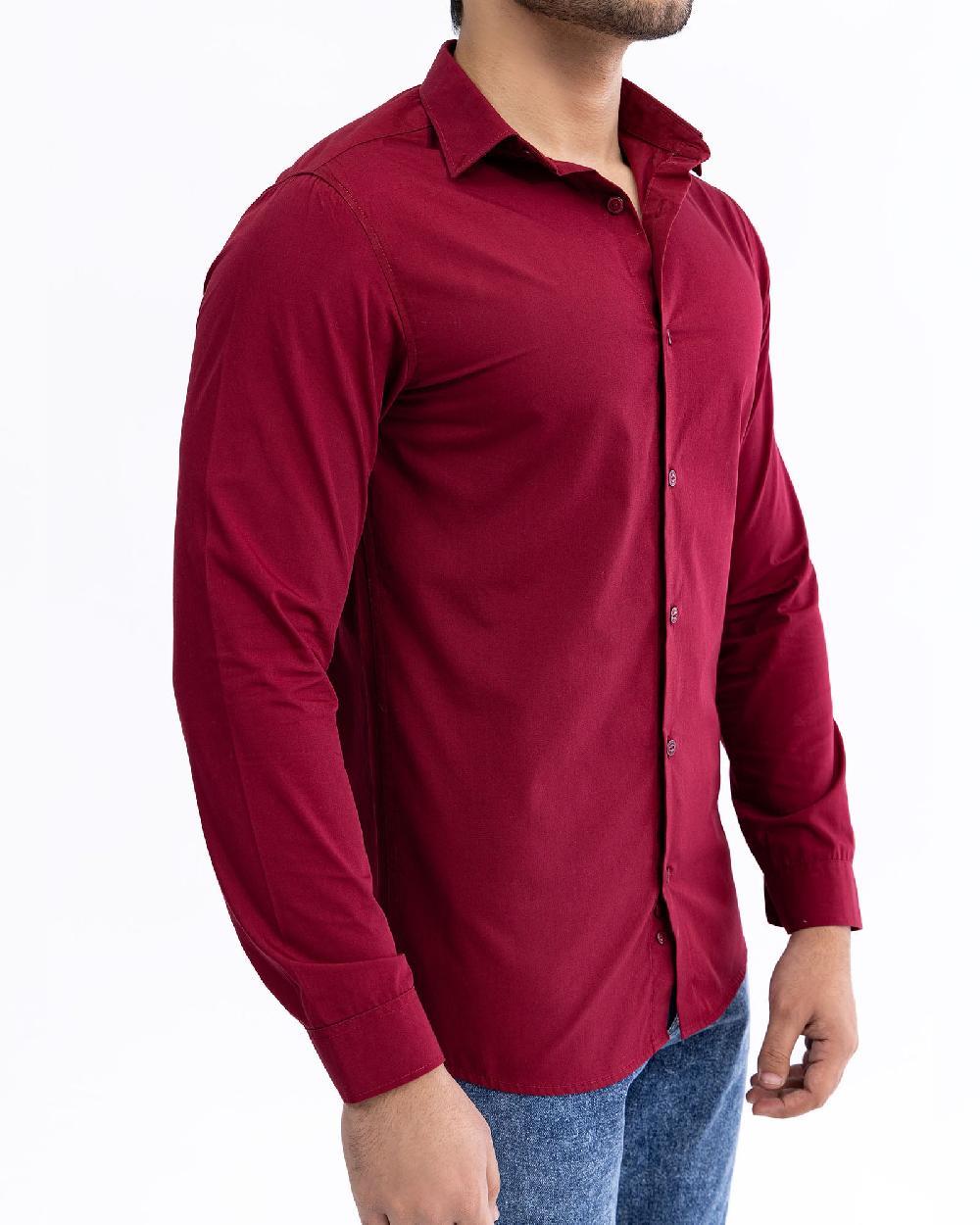 Engine Men Casual Shirt FC5011-00L-MRN