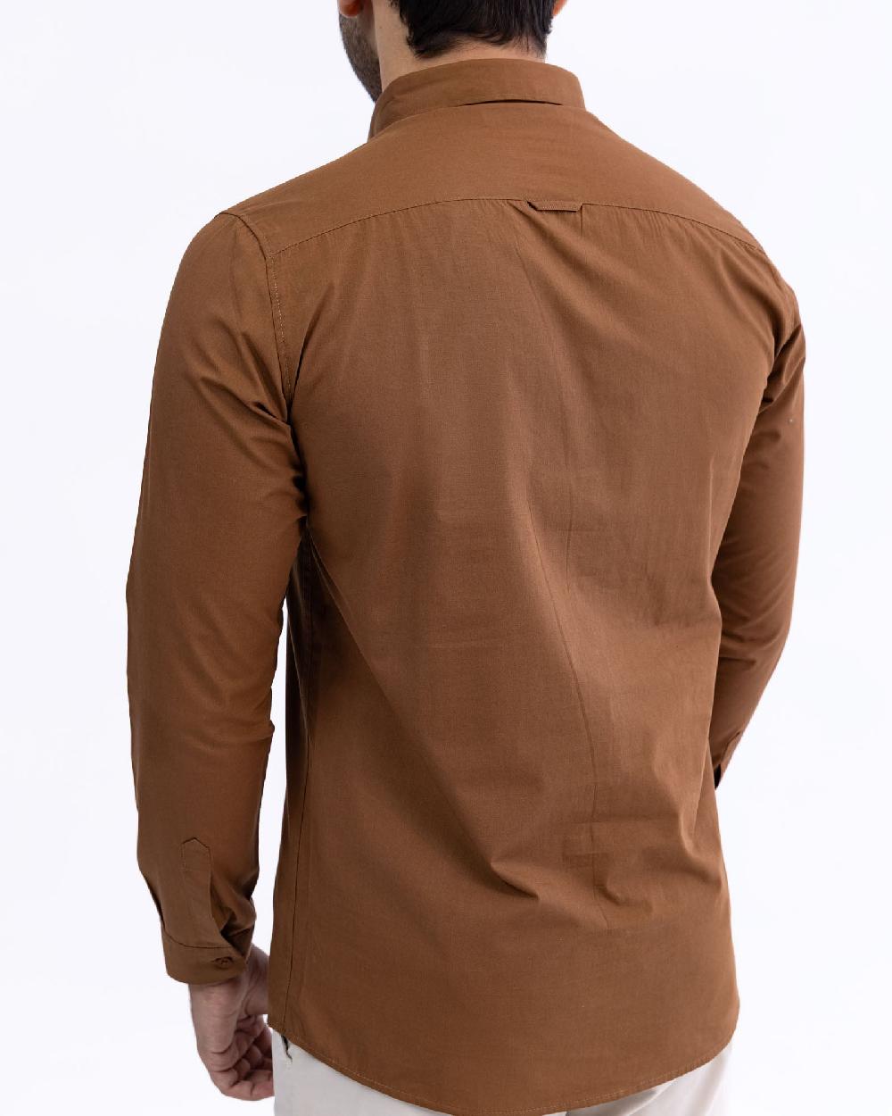 Engine Men Casual Shirt FC5011-00S-BRN