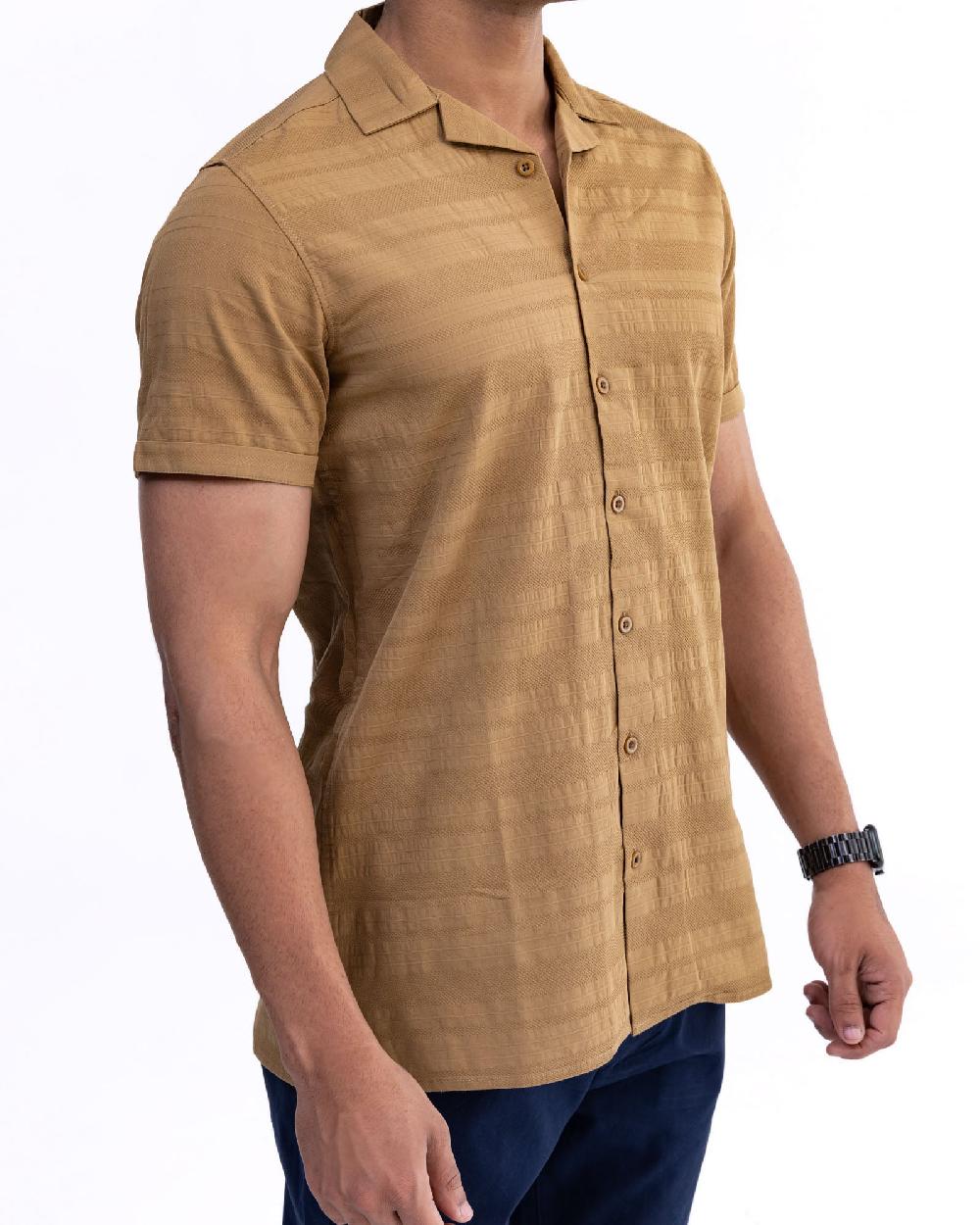 Engine Men Casual Shirt FC5018-00L-KHK