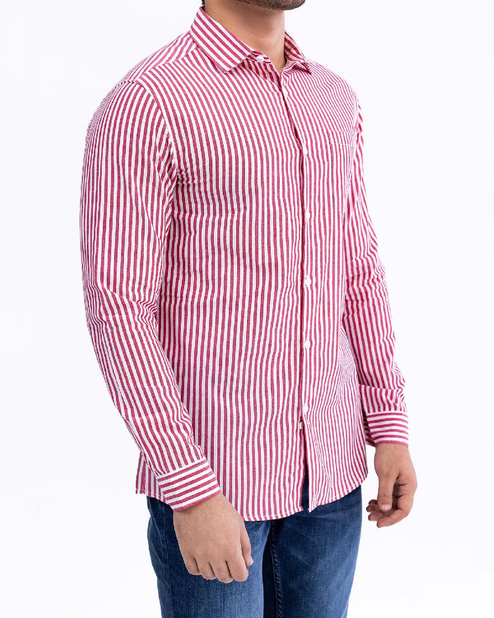 Engine Men Casual Shirt FC5020-00L-RED