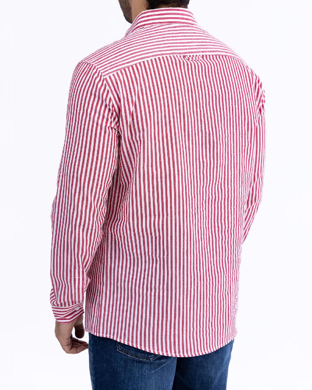 Engine Men Casual Shirt FC5020-00L-RED