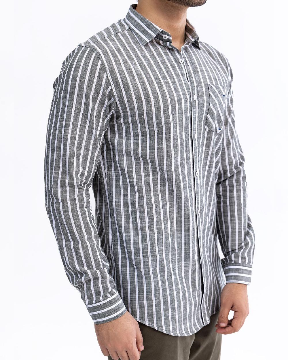 Engine Men Casual Shirt FC5024-00M-GRY