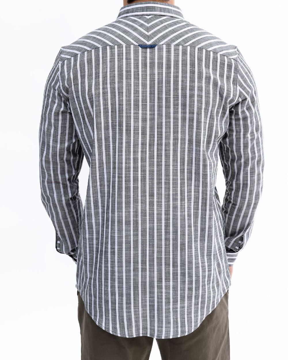 Engine Men Casual Shirt FC5024-00M-GRY