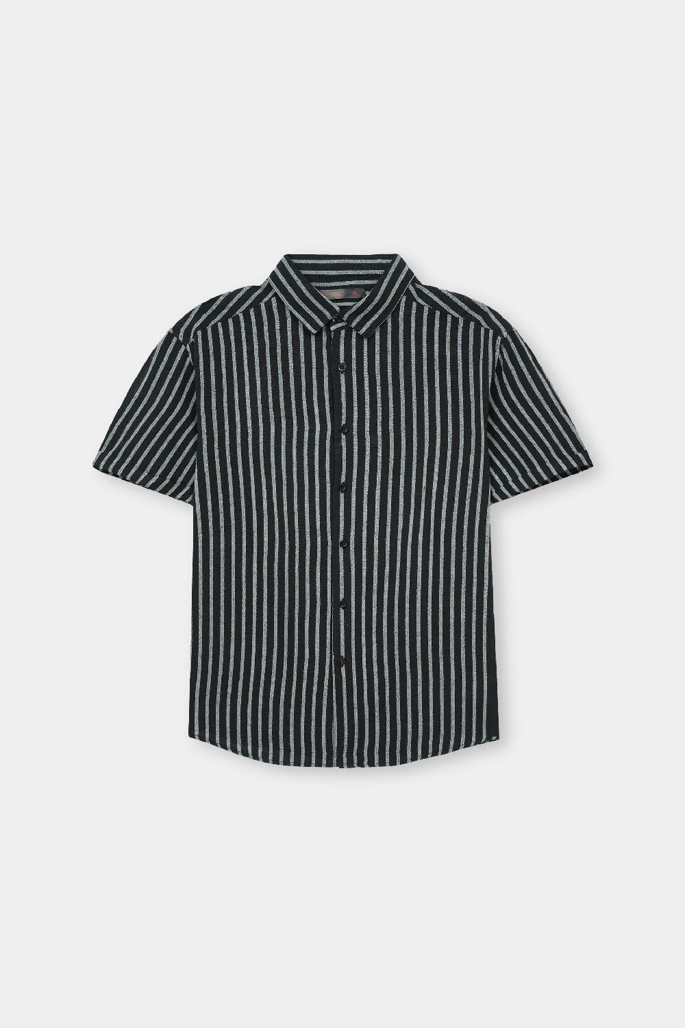 engine Men Casual Shirt FC5025-00M-BLK
