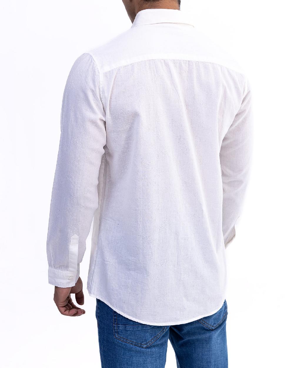 Engine Men Casual Shirt FC5027-00L-WHT