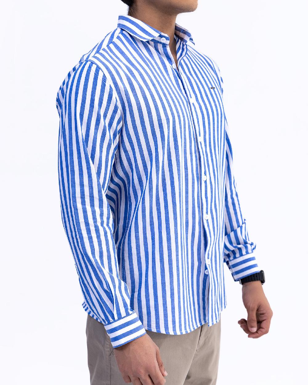Engine Men Casual Shirt FC5031-00L-BLU