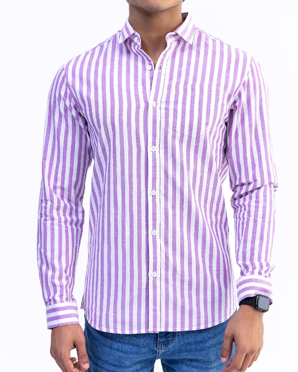 engine Men Casual Shirt FC5032-00S-MAV