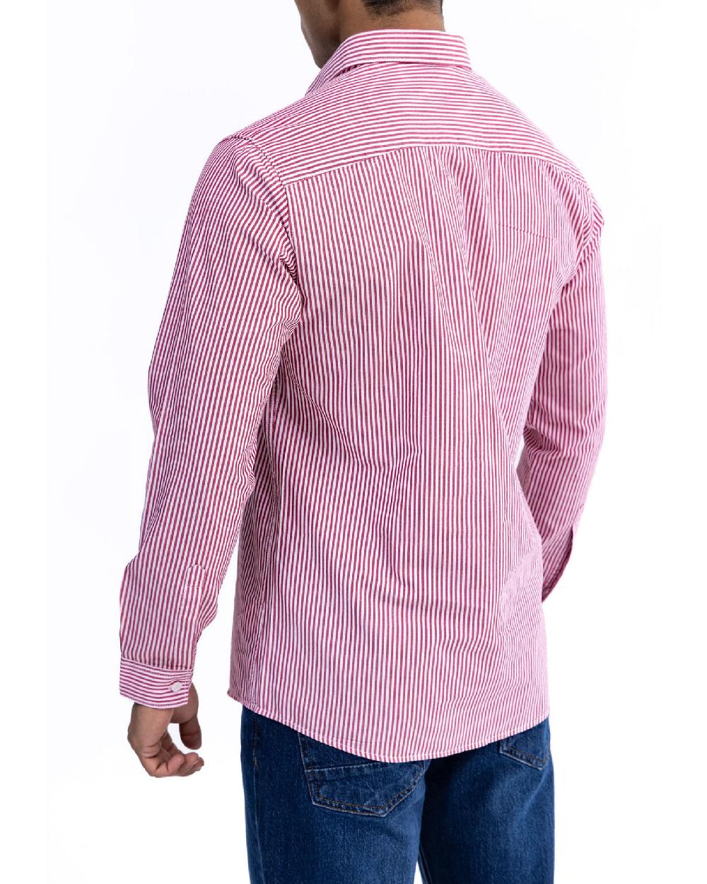 Engine Men Casual Shirt FC5034-00L-RED