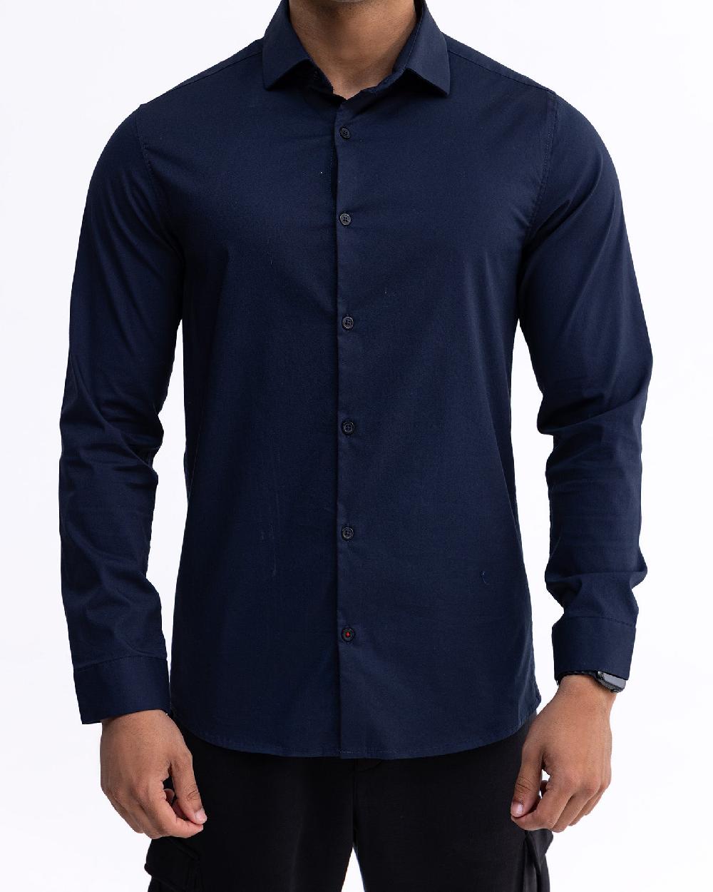 engine Men Casual Shirt FC5036-00L-NVY