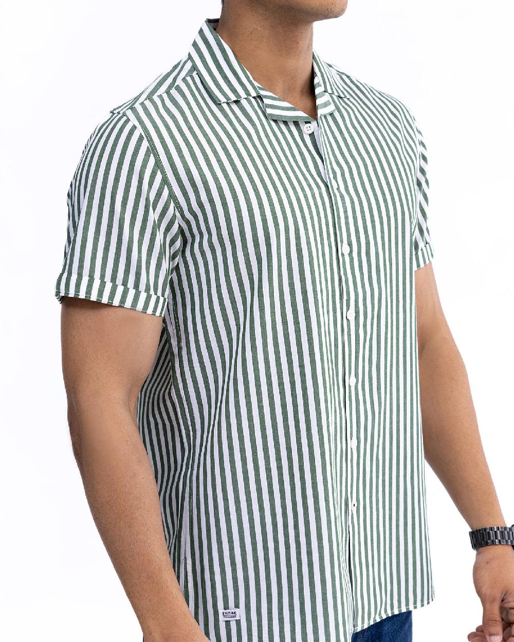 Engine Men Casual Shirt FC5037-00L-GRN