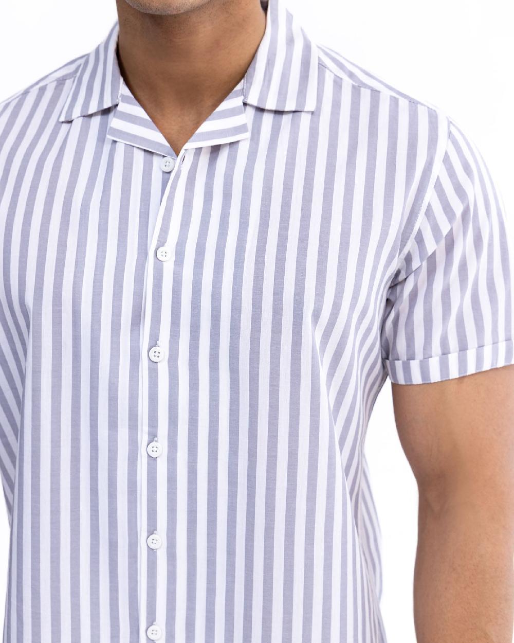 Engine Men Casual Shirt FC5037-00L-GRY