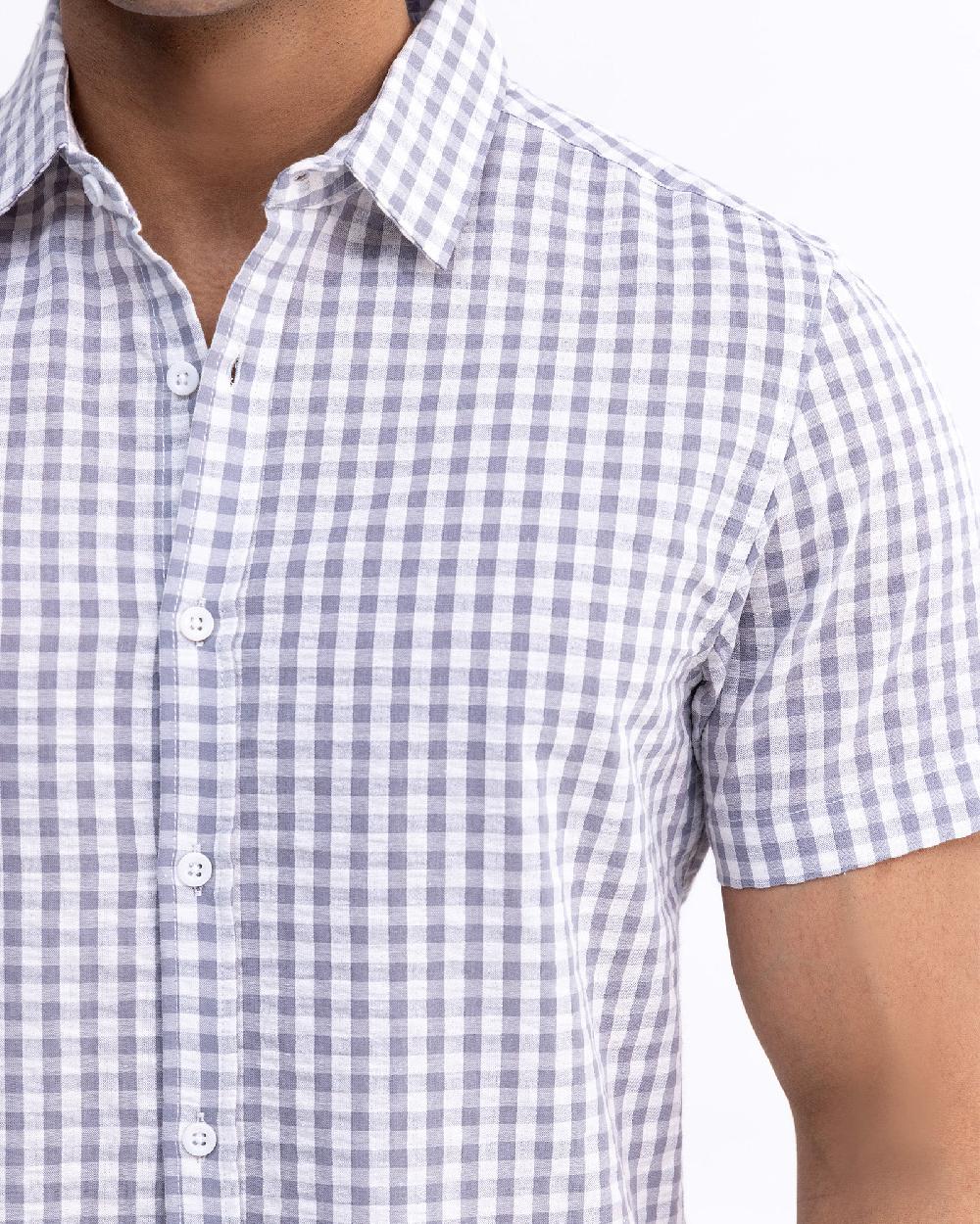 Engine Men Casual Shirt FC5042-00L-GRY