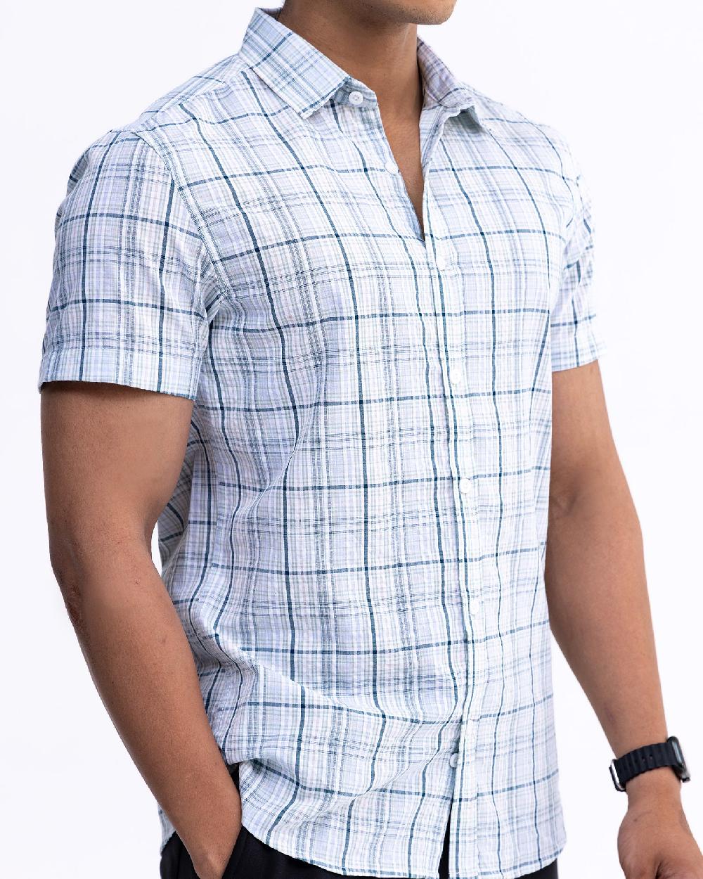 Engine Men Casual Shirt FC5042-00L-LGR