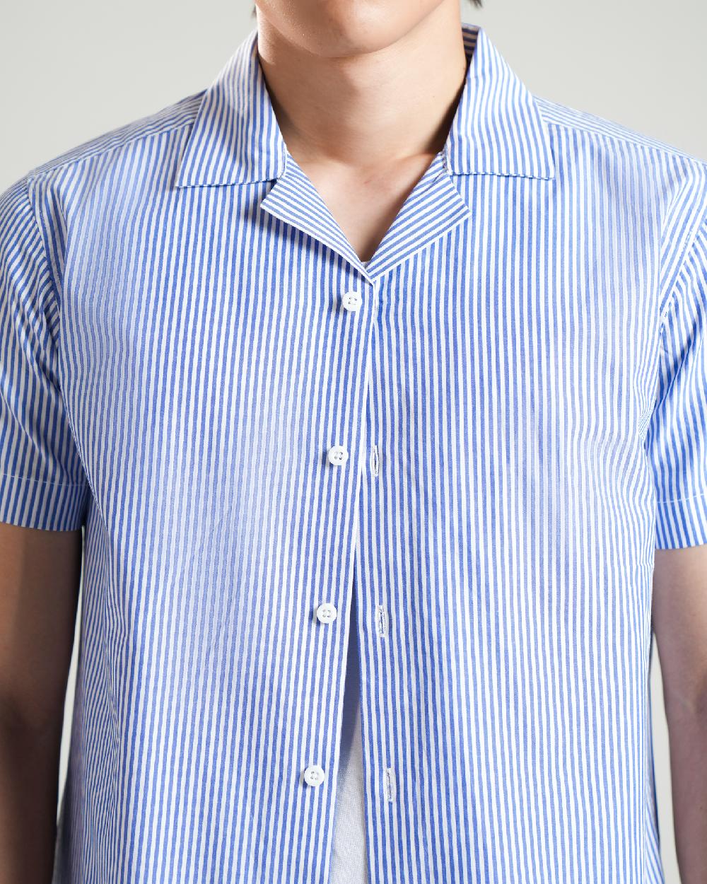 Engine Men Casual Shirt FC5044-00L-BLU