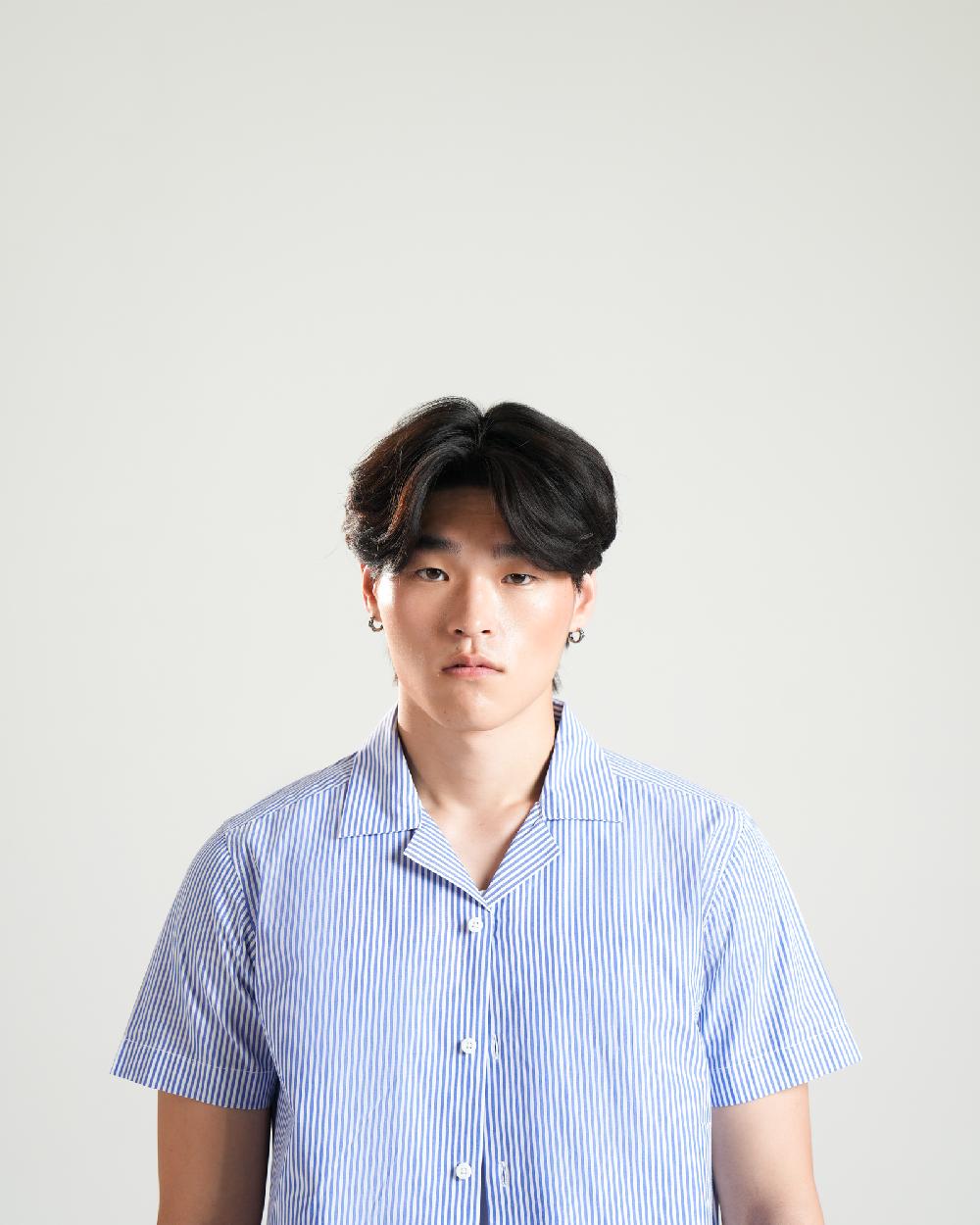 Engine Men Casual Shirt FC5044-00L-BLU