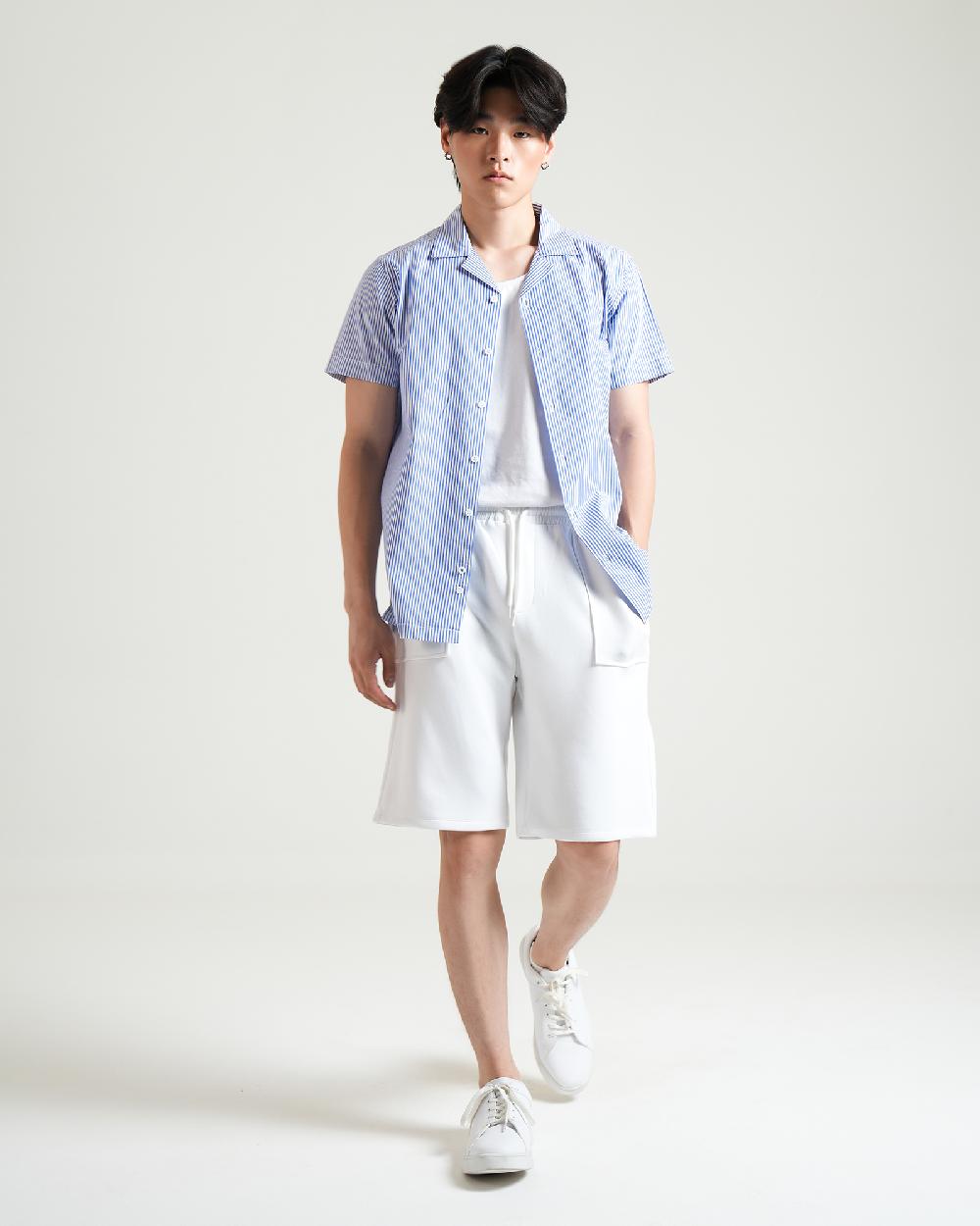 engine Men Casual Shirt FC5044-00L-BLU