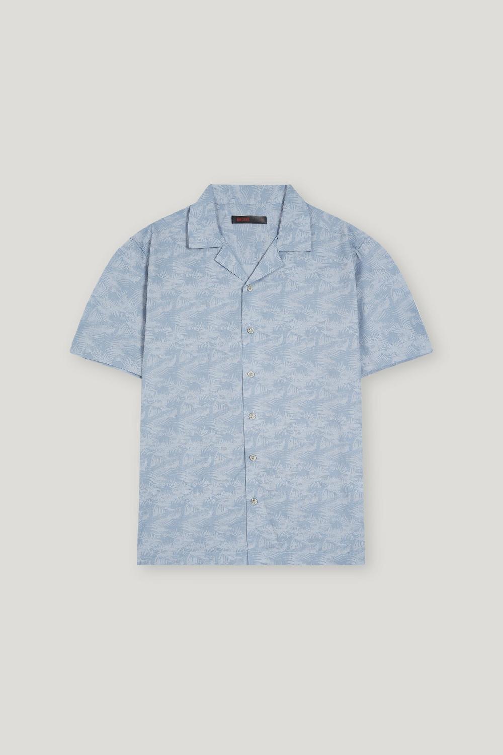 engine Men Casual Shirt FC5048-00S-BLU