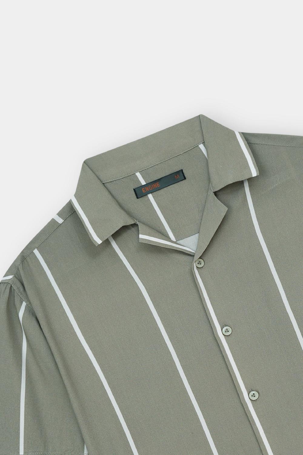 Engine Men Casual Shirt FC5049-00L-OLV