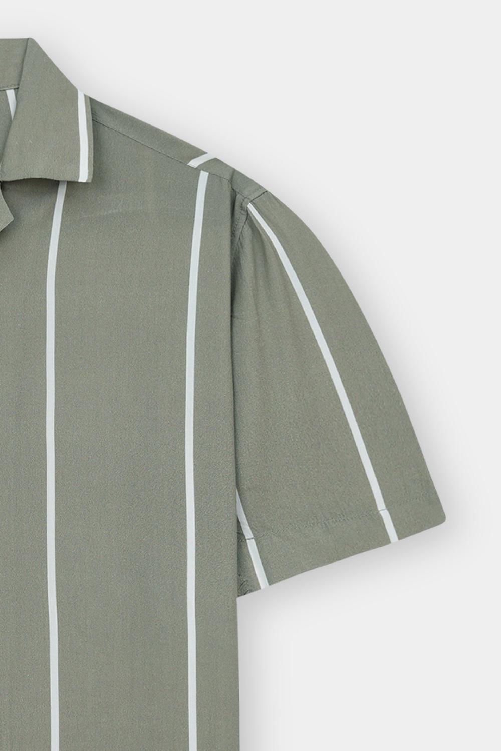 Engine Men Casual Shirt FC5049-00L-OLV
