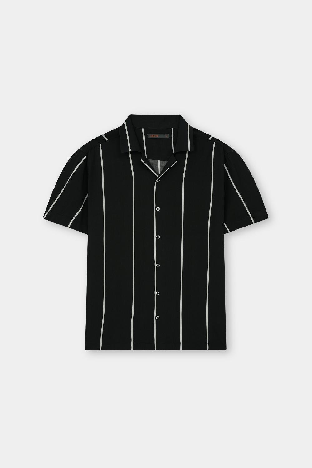 engine Men Casual Shirt FC5049-0XL-BLK