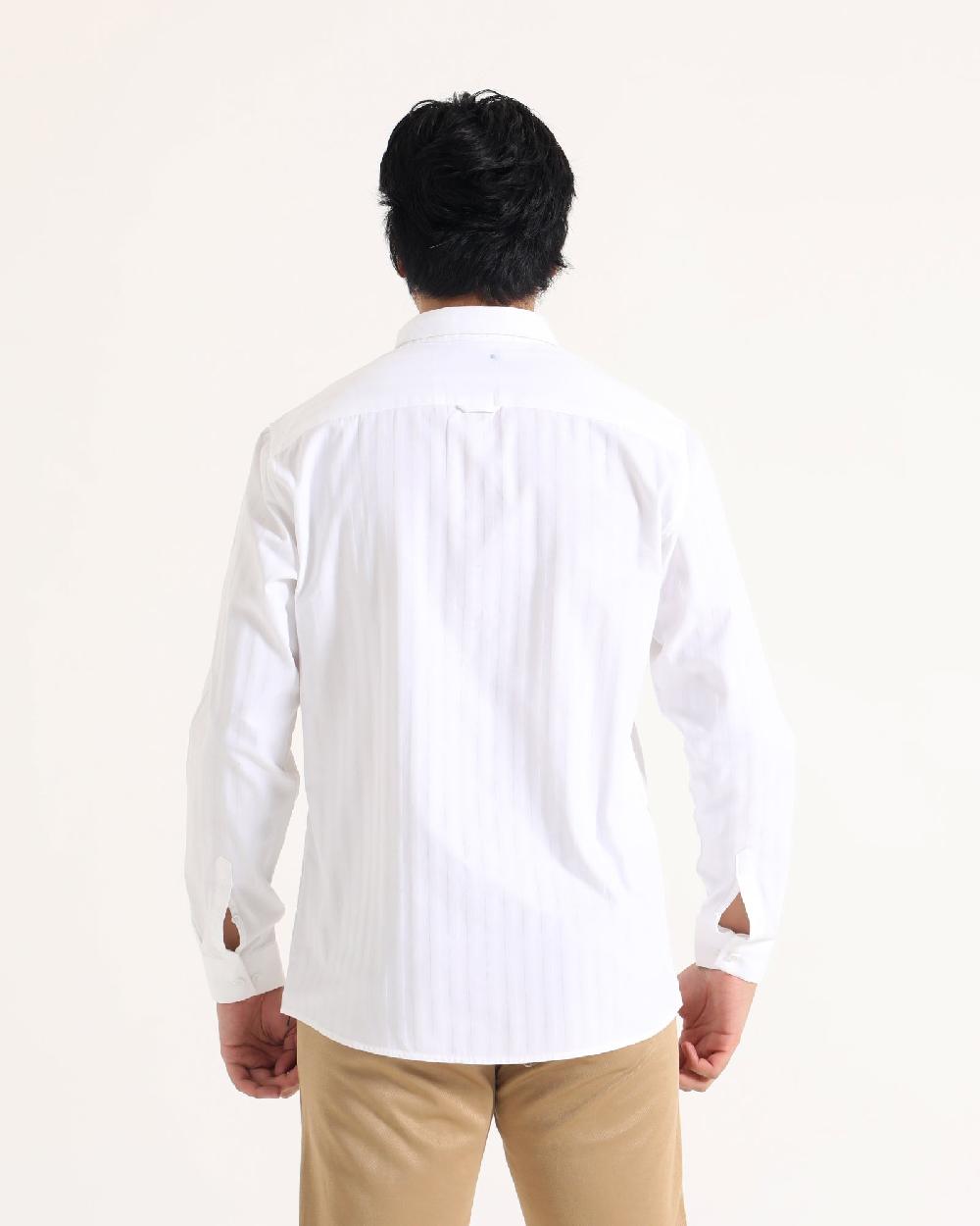 Engine Men Casual Shirt MC4081-0XL-WHT