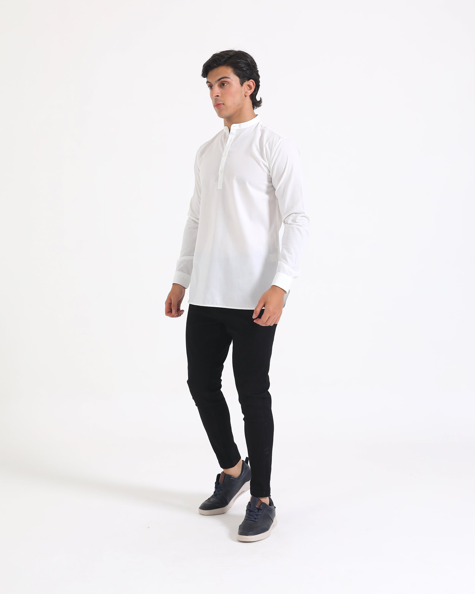 Engine Men Casual Shirt MC4085-00S-WHT